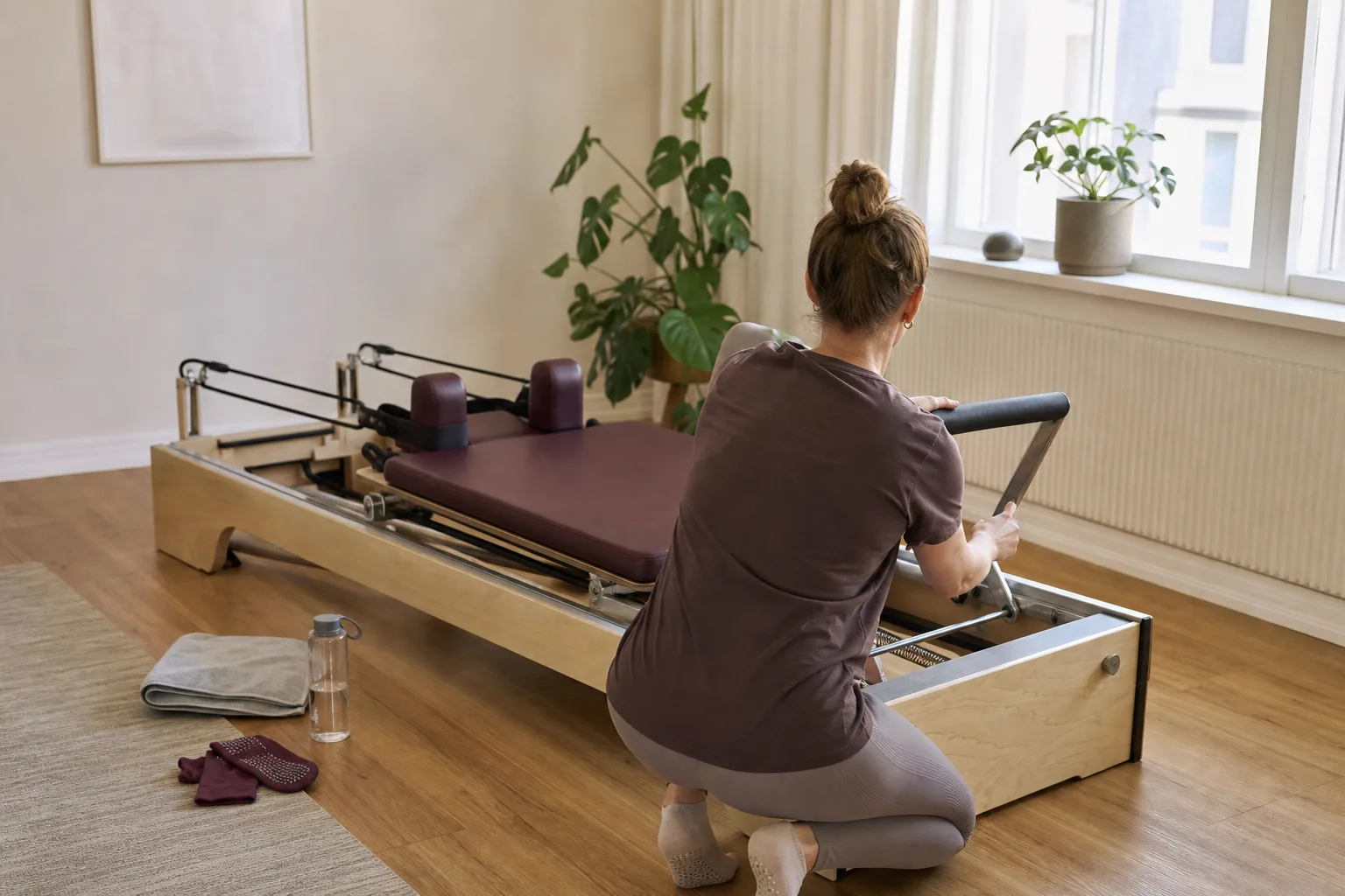 Gravid person förbereder frågor inför ett samtal med barnmorskan