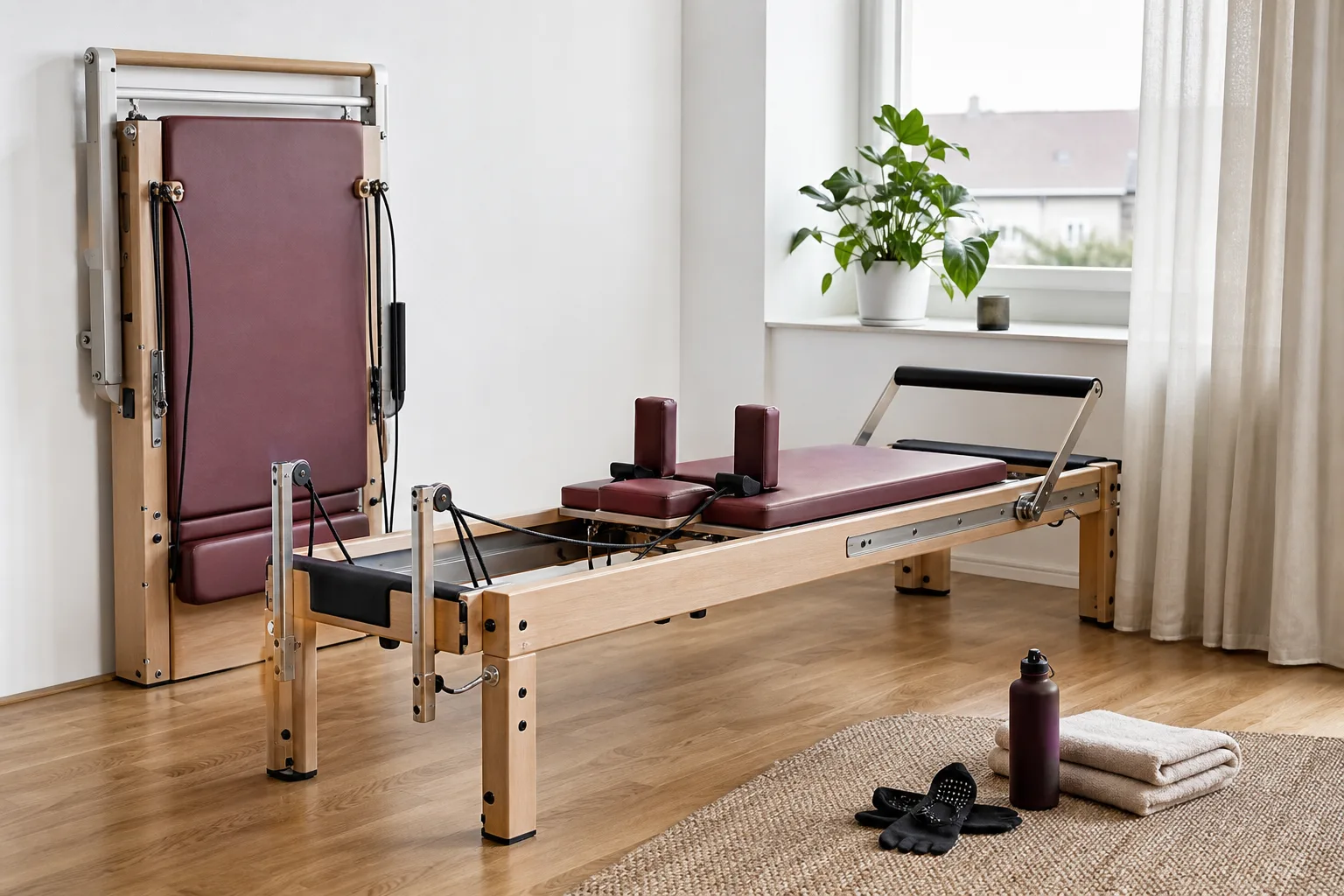 Reformer i ett rum där både träningsplats och förvaring behöver få plats